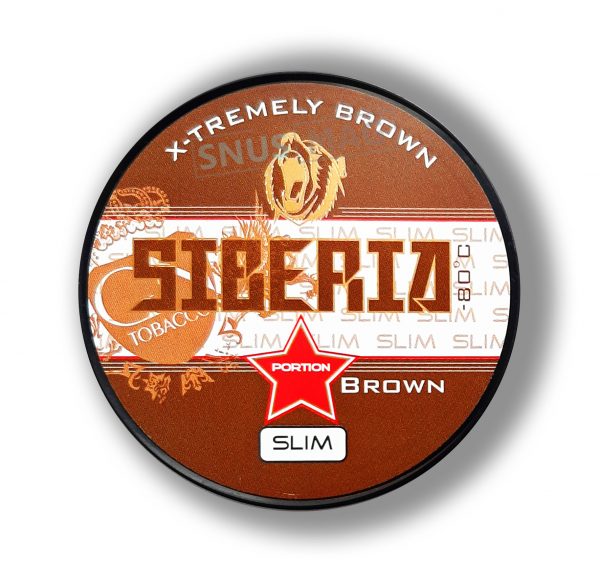 SIBERIA EXTREMELY BROWN Slim (Швеция, оригинал) Вкус - мята — изображение 2
